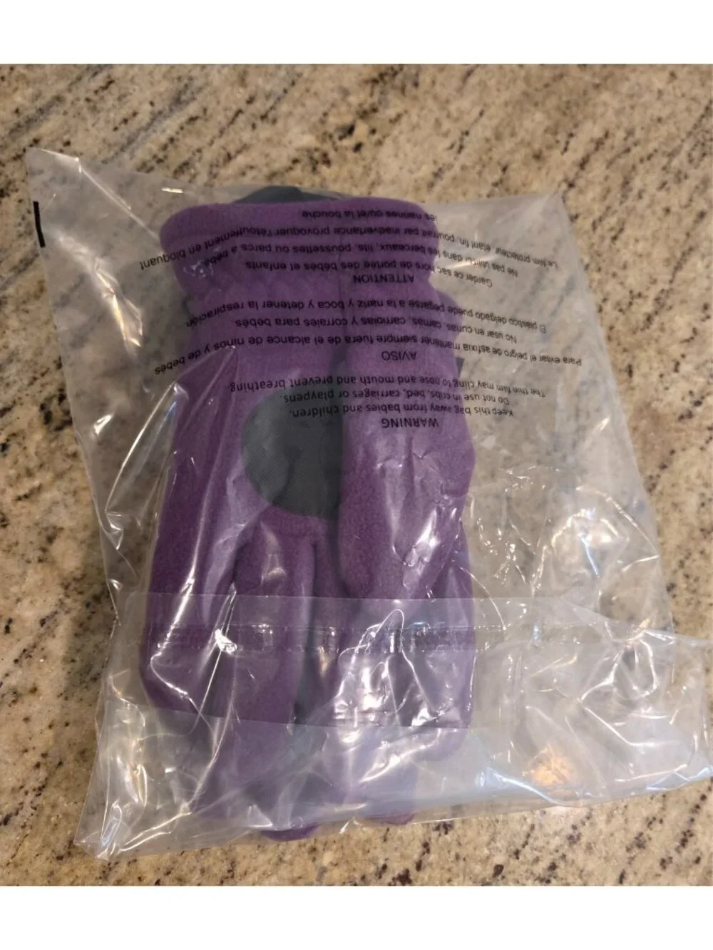 New! Broner Purple Fleece Water Proof Liner Winter Gloves Women Sz M/L Thinsulat